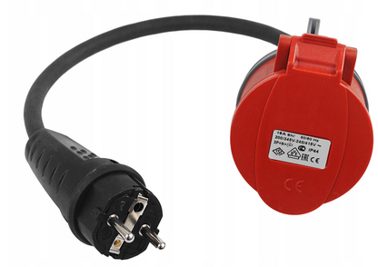 <tc>ADAPTER Przejściówka Schuko do CEE16A</tc>
