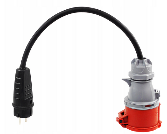 <tc>ADAPTER Przejściówka Schuko do CEE16A</tc>