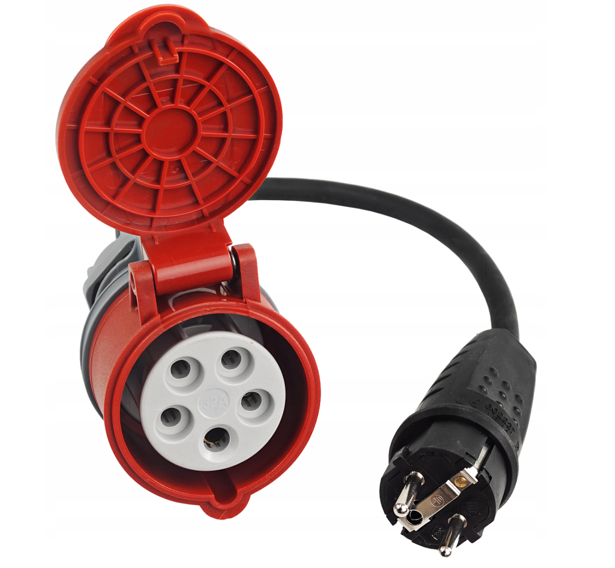 <tc>ADAPTER Przejściówka Schuko do CEE16A</tc>