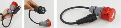 <tc>ADAPTER Przejściówka Schuko do CEE16A</tc>